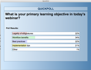 Primary learning objective in today's webinar