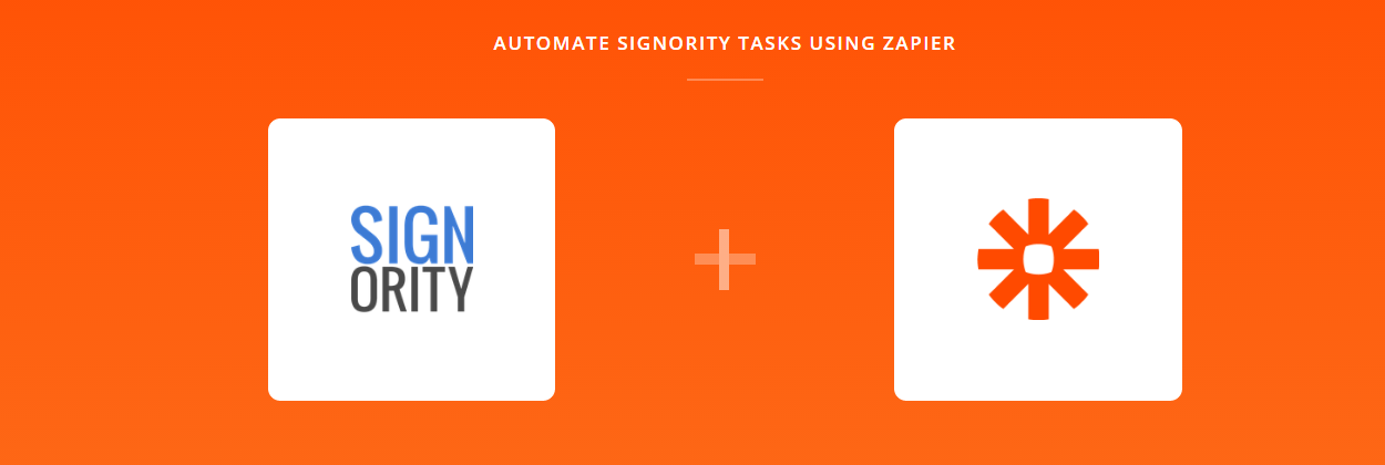 Signority Announces Their New Zapier Integration