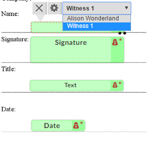 assigning tags to witness signers