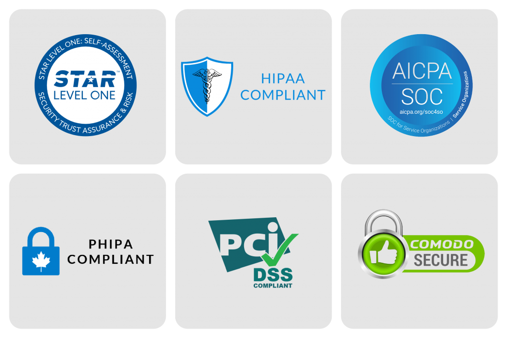 Compliance Icons Compliance Icons