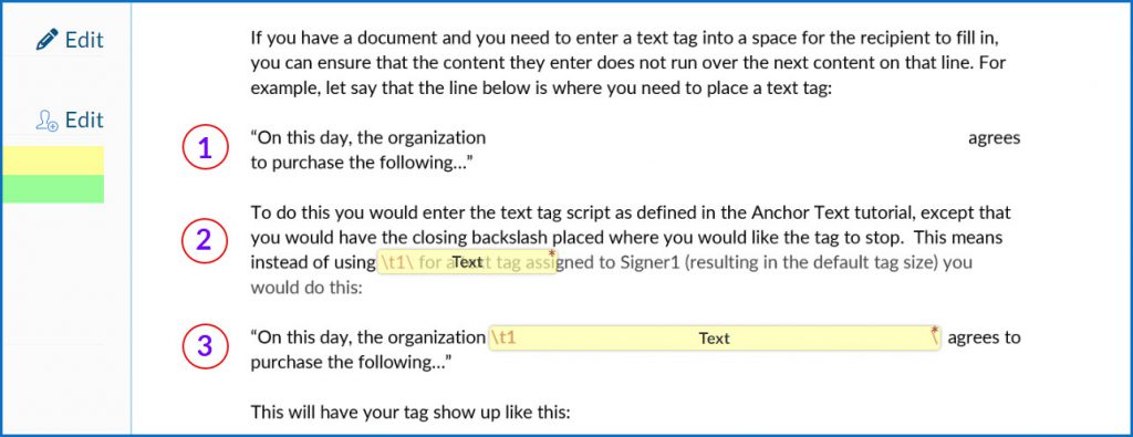 default vs backslash anchor text tag method